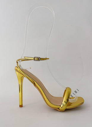 Ankle Strap Barely There Stiletto Heel