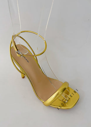 Ankle Strap Barely There Stiletto Heel