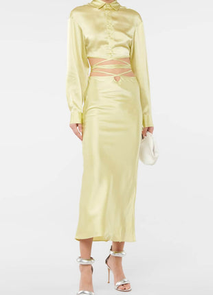 Faux Leather 'Bubble' Straps Pointed Toe Stiletto Heels - Silver