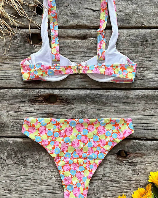 BALCONETTE BIKINI DIGITAL FLOWER main image 0