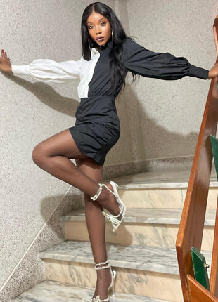 Pearl Bow Clear Perspex Wrap Around Pointed Toe Stiletto Court Heels