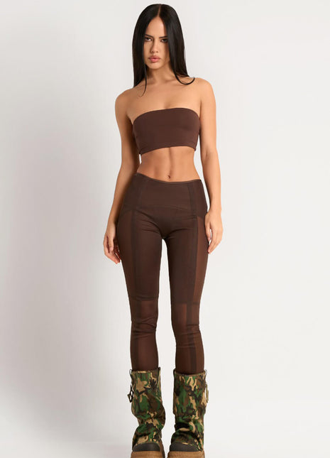 Camo Canvas Fold Over Round Toe Chunky Platform Boots