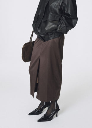 Faux Leather Pointed Toe Slingback Stiletto Heel Pumps