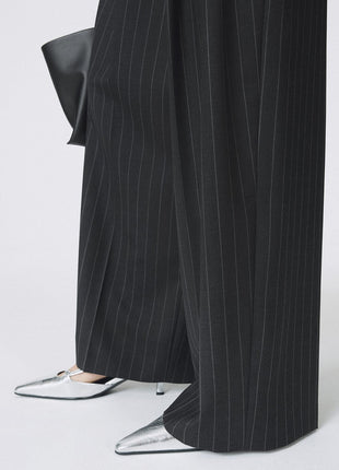 Faux Leather Pointed Toe Slingback Stiletto Heel Pumps