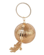 Rhinestone Disco Ball Evening Purse