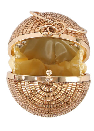 Rhinestone Disco Ball Evening Purse