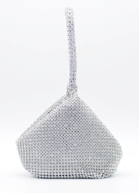 All Over Rhinestone Evening Mini Clutch Handbag