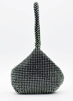 All Over Rhinestone Evening Mini Clutch Handbag