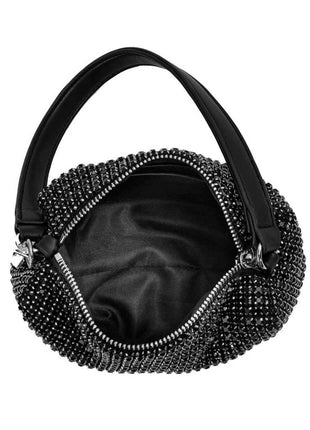 Mini Diamond-Like Rhinestones Baguette Bags Evening Crossbody Bag