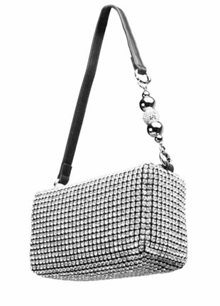 Mini Pearl Diamond Baguette Bags Evening Crossbody Bag