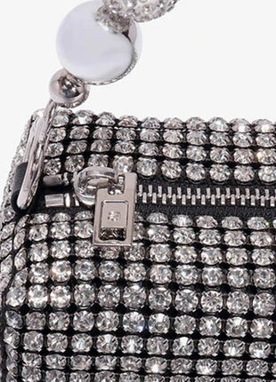 Mini Pearl Diamond Baguette Bags Evening Crossbody Bag