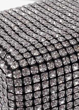 Mini Pearl Diamond Baguette Bags Evening Crossbody Bag