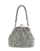 All Over Rhinestones Evening Clutch Bags With Straps