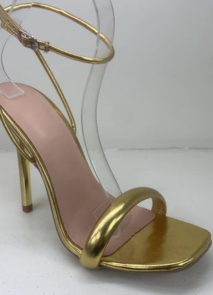 Ankle Strap Barely There Stiletto Heel