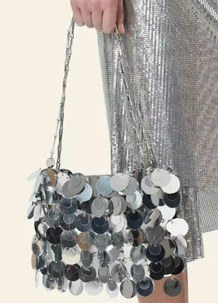 Sequined Crossbody Evening Clutch Bags
