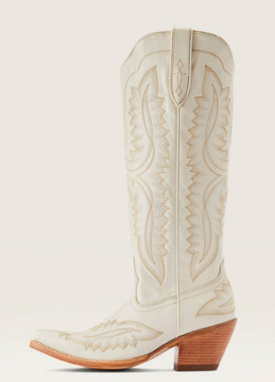 Embroidered Western Cowboy Pointed-Toe Mid-Calf Boots