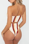 Striped Bandeau Bikini Top (2213160747067)