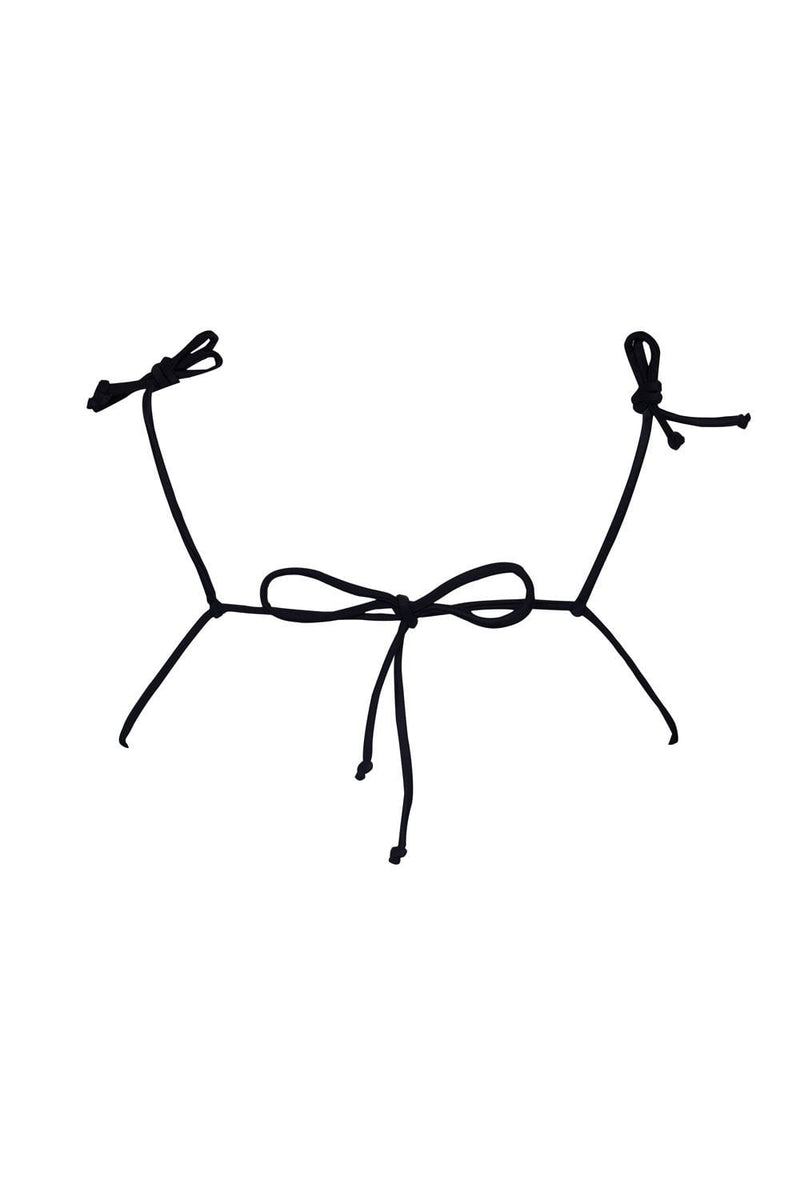 Heart Strings Bow Tie Shoulder Bikini Top (2079026577467)