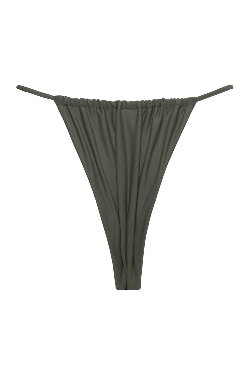 Military Green Brazilian String Bikini Bottoms (2110325751867)