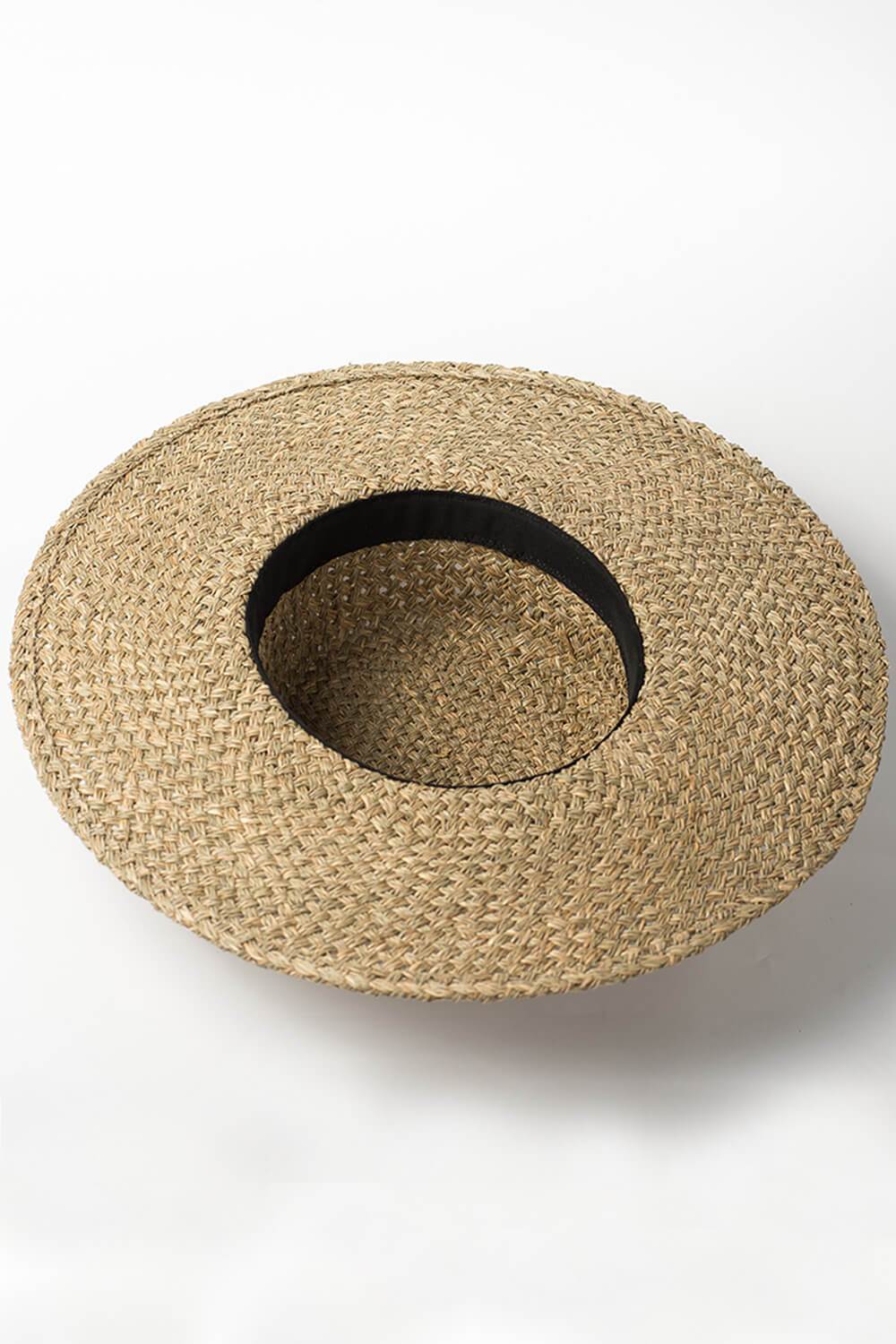Woven Sea-Grass Sun Hat