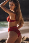 Red Underwire Bikini Top