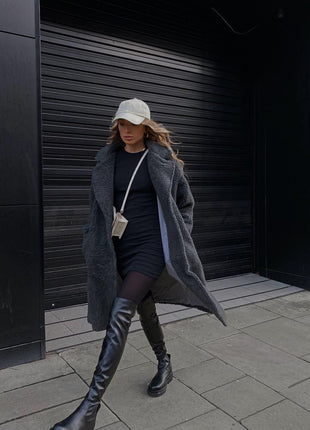 Black Faux Leather Over The Knee Thigh High Long Biker Boot