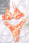 Burnt Orange Horizons Bikini Bottoms