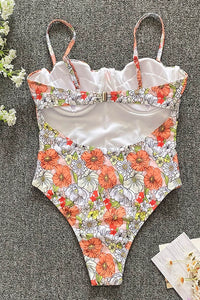 Floral Underwired One Piece Swimsuit