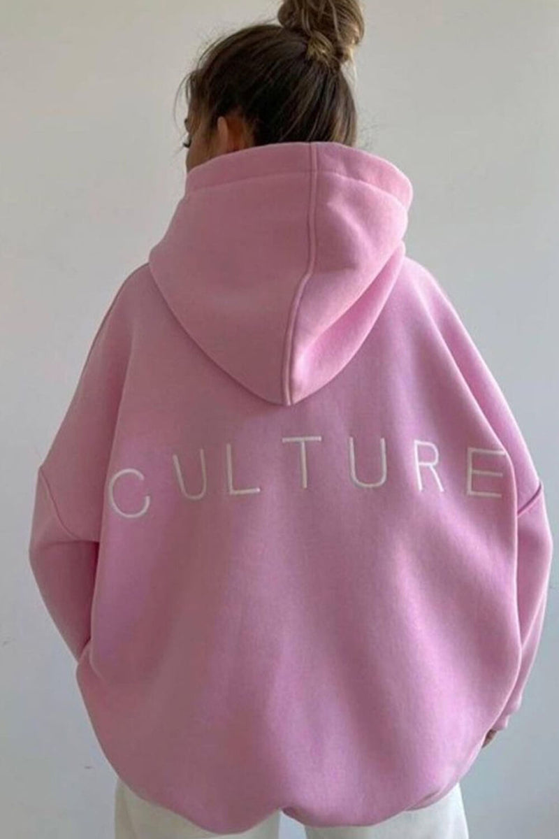 Culture' Oversized Pullover Hoodie