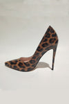 Leopard Patent Stiletto Court Shoes