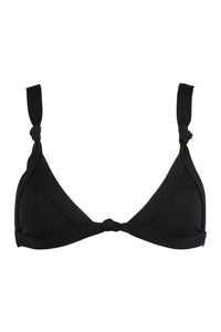 Black Knotted Bikini Top (2183036960827)