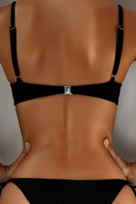 Black Ribbed Tie Side Bikini Bottom (2183039713339)