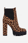Brown Leopard Print Faux Suede Chunky Platform Boots (2335396036667)